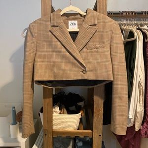 Zara Cropped Blazer